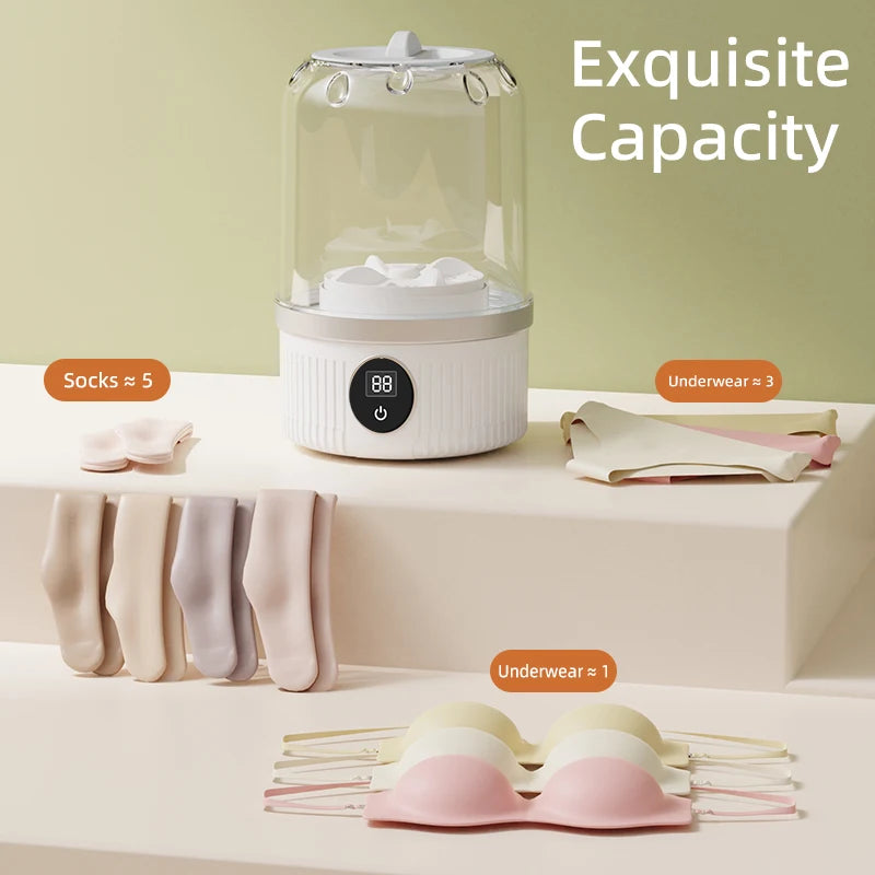 Portable Mini Underwear Washer - Rechargeable